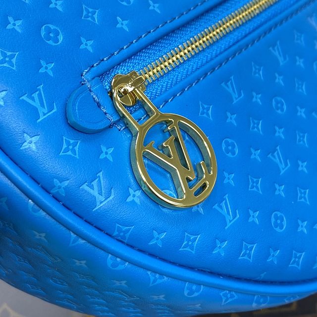 2023 Louis vuitton original calfskin loop handbag M22593 blue