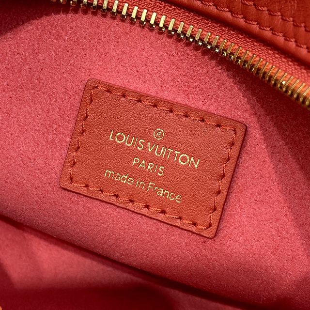 2023 Louis vuitton original calfskin loop handbag M22594 red