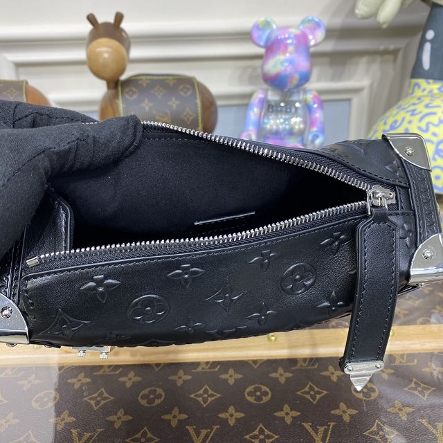 2023 Louis vuitton original calfskin side trunk M21709 black