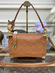 2023 Louis vuitton original calfskin side trunk M21741 tan