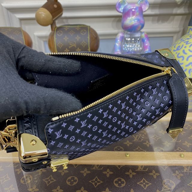 2023 Louis vuitton original calfskin side trunk M46358 black