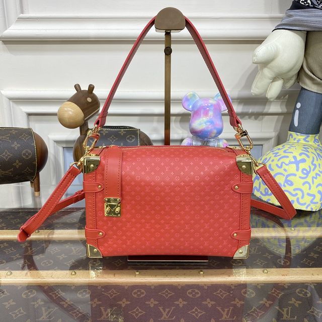 2023 Louis vuitton original calfskin side trunk M46358 red