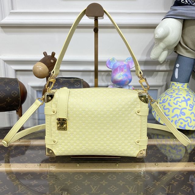 2023 Louis vuitton original calfskin side trunk M46358 yellow