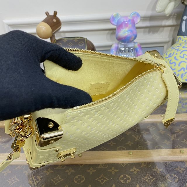 2023 Louis vuitton original calfskin side trunk M46358 yellow