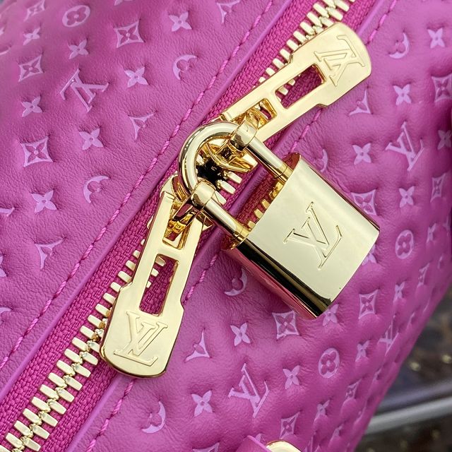 2023 Louis vuitton original calfskin speedy 20 M22286 rose red