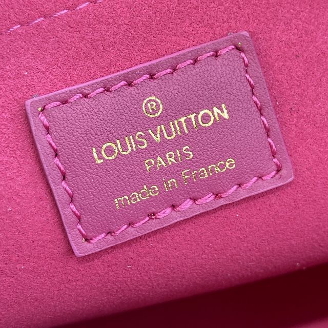 2023 Louis vuitton original calfskin speedy 20 M22286 rose red