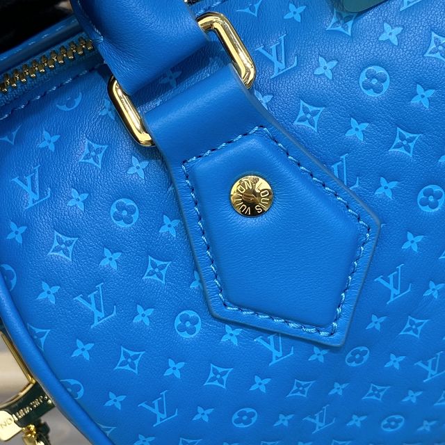 2023 Louis vuitton original calfskin speedy 20 M22596 blue