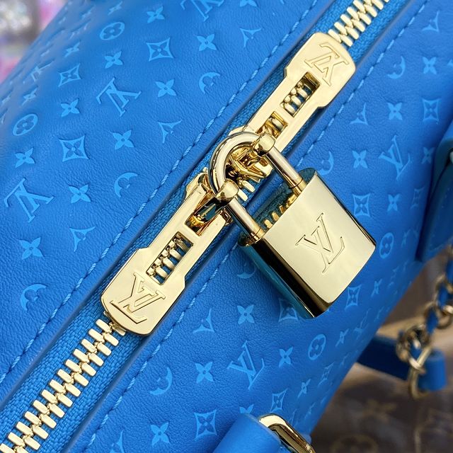 2023 Louis vuitton original calfskin speedy 20 M22596 blue