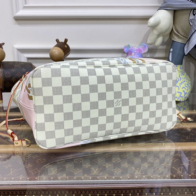 2023 Louis vuitton original damier azur neverfull mm N40471