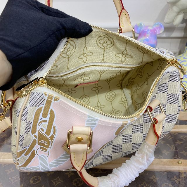 2023 Louis vuitton original damier azur speedy 25 N40473