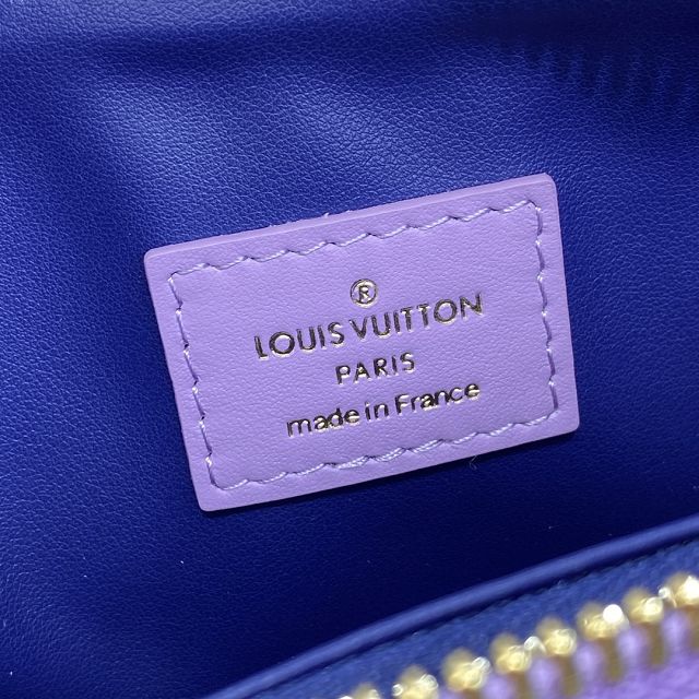 2023 Louis vuitton original lambskin coussin pm bag M21439 purple