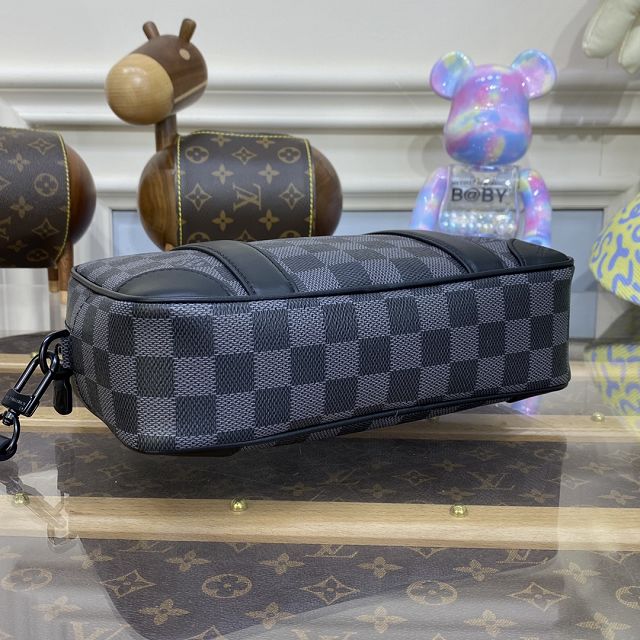 Louis vuitton original damier graphite pochette kasai N60501