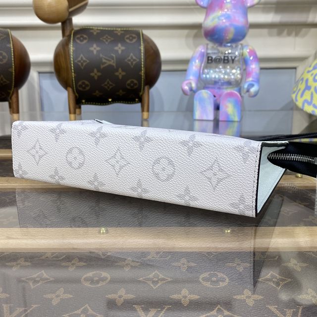 Louis vuitton original monogram canvas gaston wearable wallet M30935 white