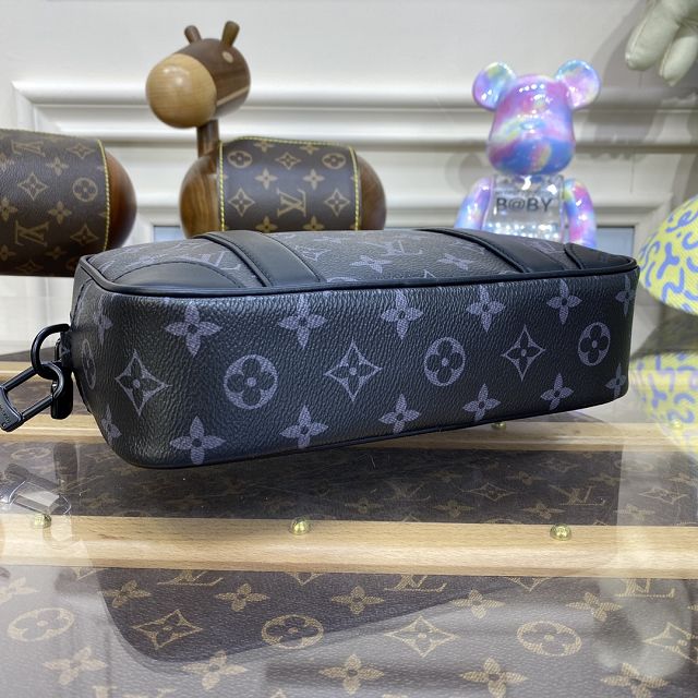 Louis vuitton original monogram eclipse pochette kasai M82076