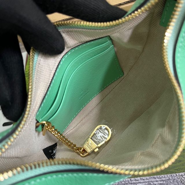 GG original ophidia canvas mini bag 658551 green