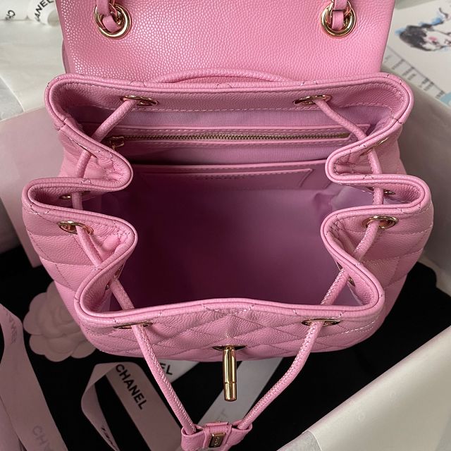 CC original grained calfskin backpack AS4058 pink