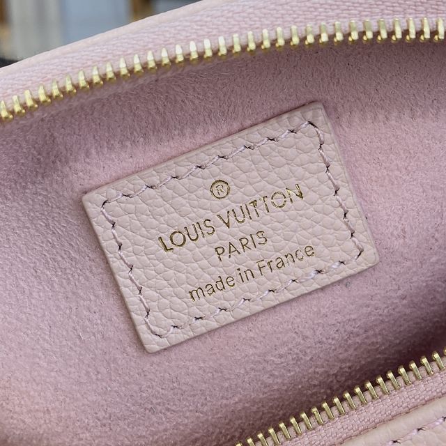 Louis vuitton original calfskin mini bumbag M82347 pink