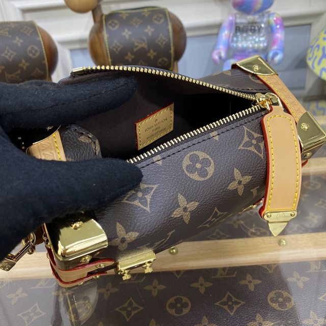 2023 Louis vuitton original monogram canvas mini side trunk M46815