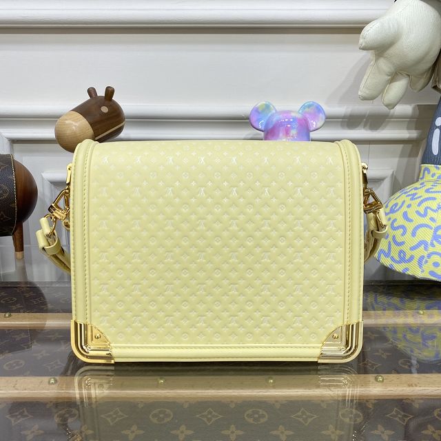 Louis vuitton original calfskin dauphine mm M22276 yellow