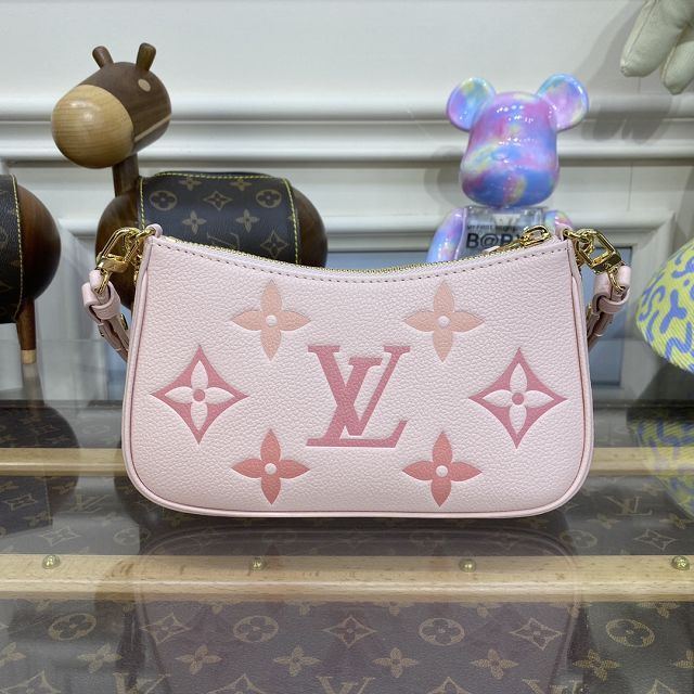 Louis vuitton original calfskin easy pouch M82346 pink