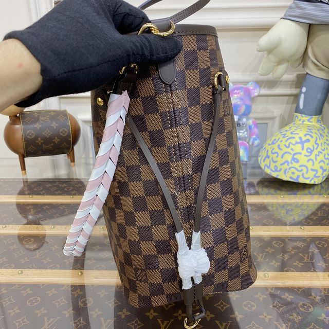 Louis vuitton original damier ebene neverfull mm N40448 