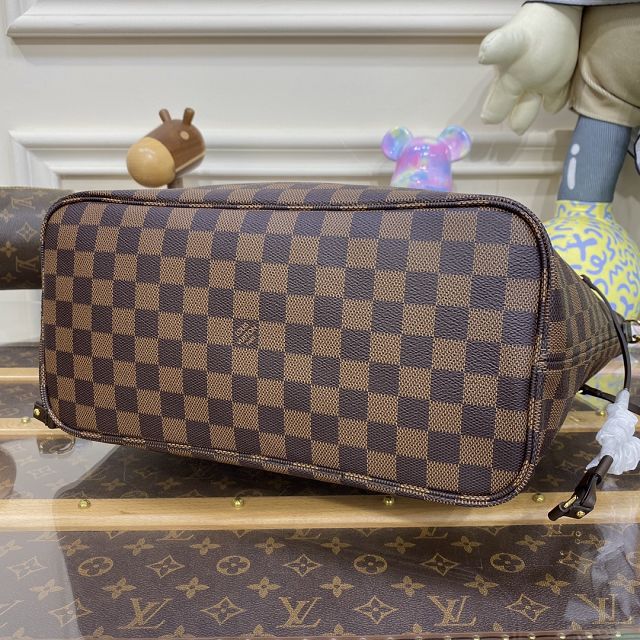 Louis vuitton original damier ebene neverfull mm N40448 