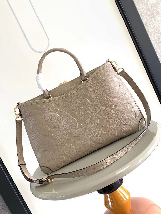 2023 Louis vuitton original calfskin trianon mm tote M46504 grey