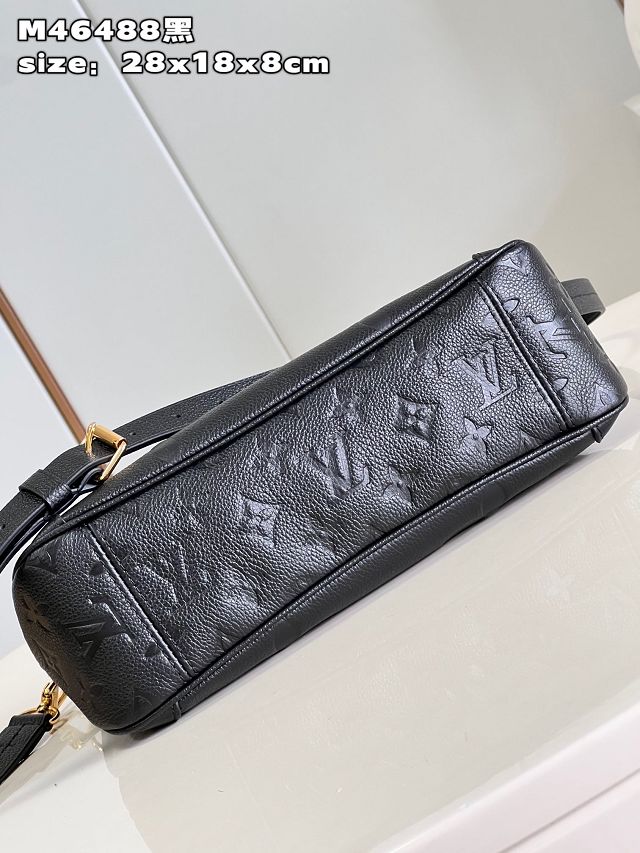 2023 Louis vuitton original calfskin trianon pm tote M46488 black