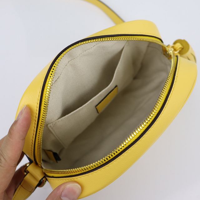 2023 GG original calfskin blondie small shoulder bag 742360 yellow