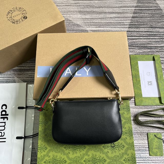 2023 GG original calfskin blondie mini bag 724599 black