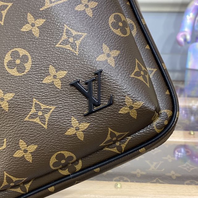 Louis vuitton original monogram eclipse avenue sling bag M46327