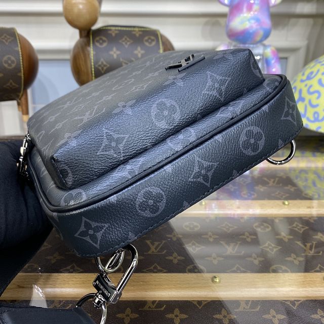 Louis vuitton original monogram eclipse avenue sling bag M46344