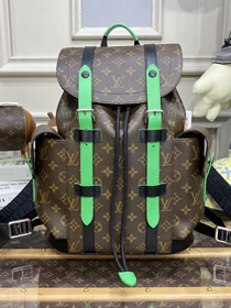 Louis vuitton original monogram canvas christopher backpack pm M46247 green