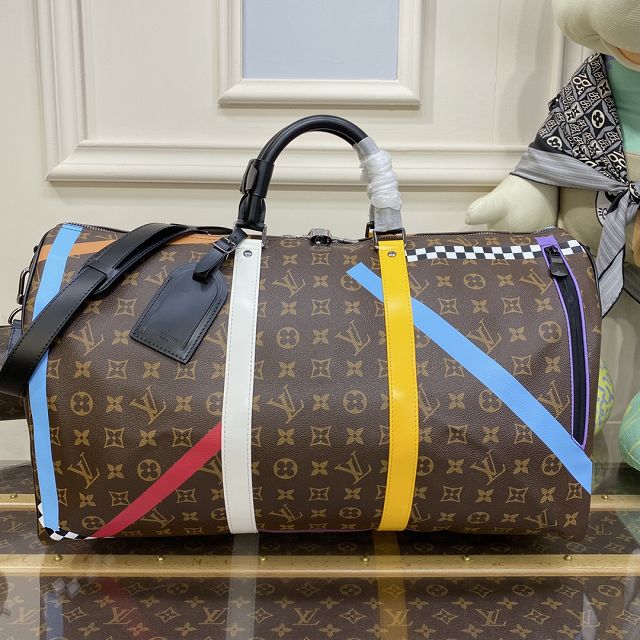 Louis vuitton original monogram canvas keepall 50 M55819