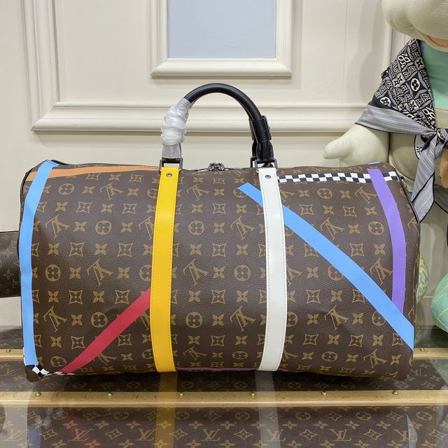 Louis vuitton original monogram canvas keepall 50 M55819