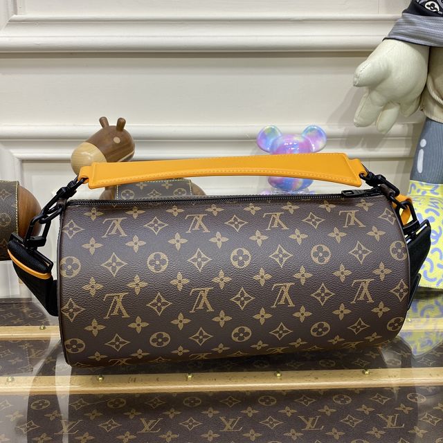 Louis vuitton original monogram canvas soft polochon MM M46691