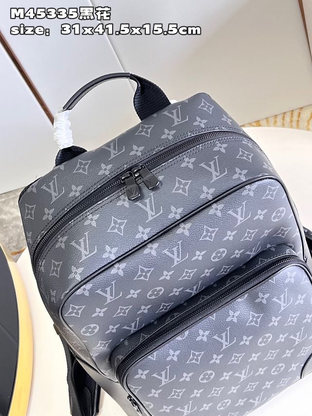 Louis vuitton original monogram eclipse dean backpack M45334