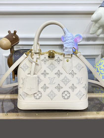 2023 Louis vuitton original calfskin alma BB M91606 white