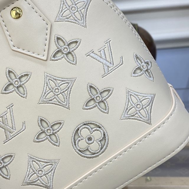 2023 Louis vuitton original calfskin alma BB M91606 white