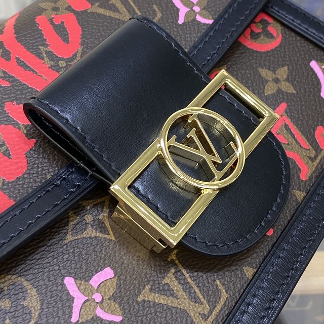 2023 Louis vuitton original monogram canvas mini dauphine bag M45889