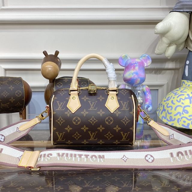 Louis vuitton original monogram canvas speedy 20 M46594 pink