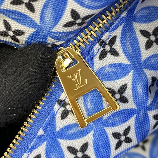 Louis vuitton original monogram canvas onthego PM M22976 blue