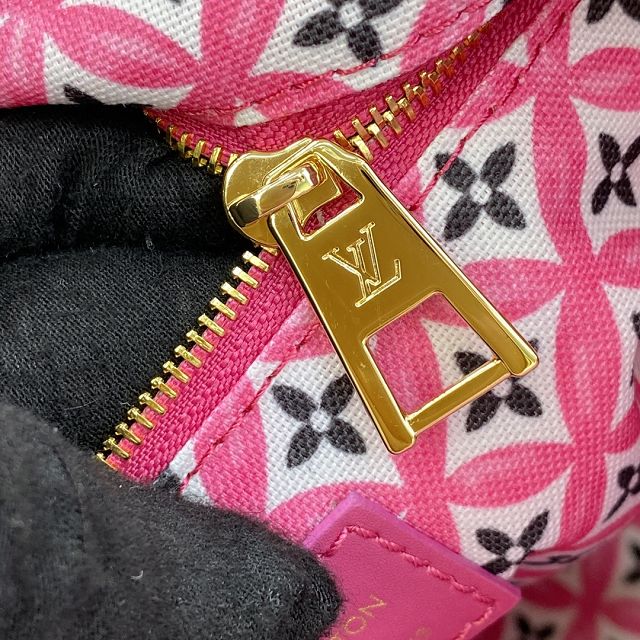 Louis vuitton original monogram canvas onthego PM M22976 pink