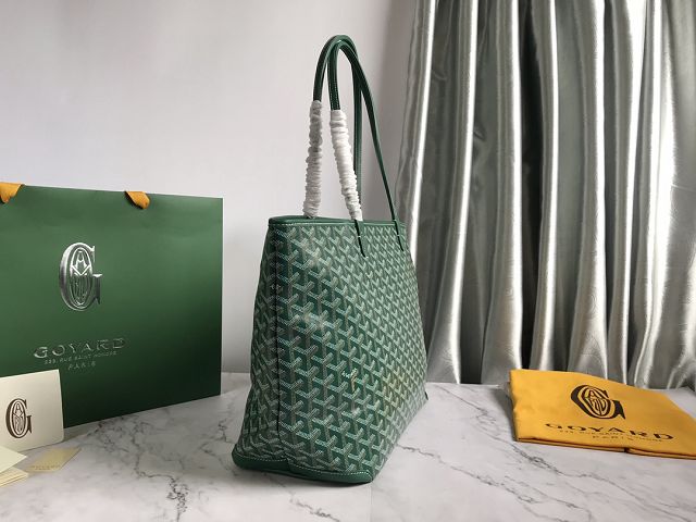 Goyard original canvas artois MM bag GY0034 green