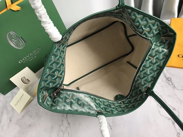 Goyard original canvas artois MM bag GY0034 green