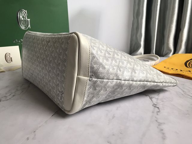 Goyard original canvas artois MM bag GY0034 white