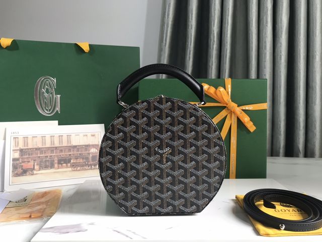 Goyard original canvas alto hatbox bag GY0037 black