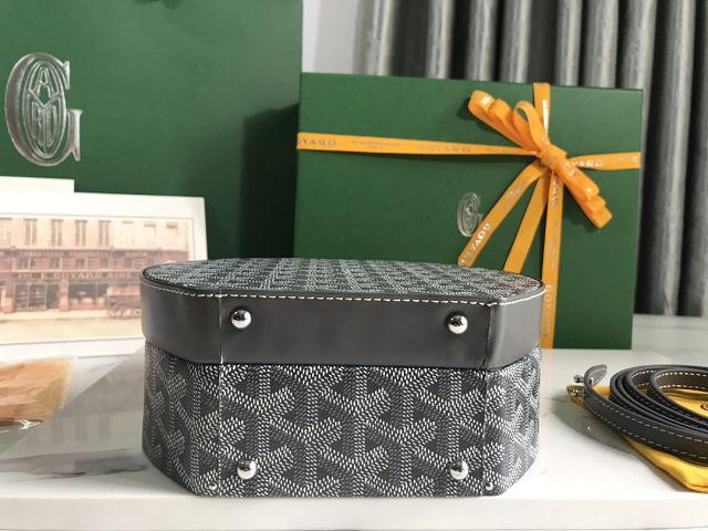 Goyard original canvas alto hatbox bag GY0037 grey