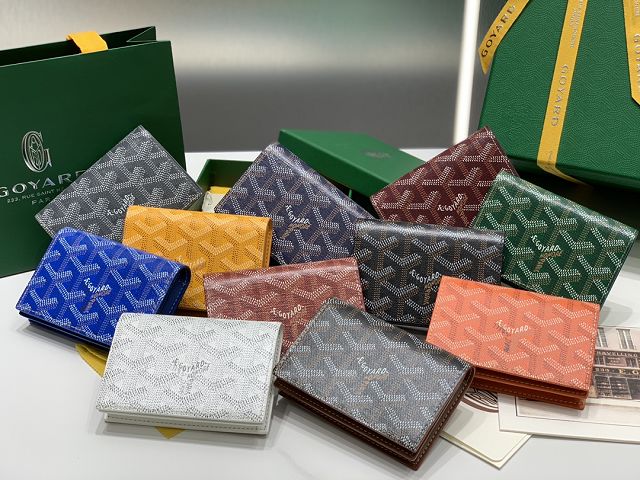 Goyard original canvas card holder GY0040