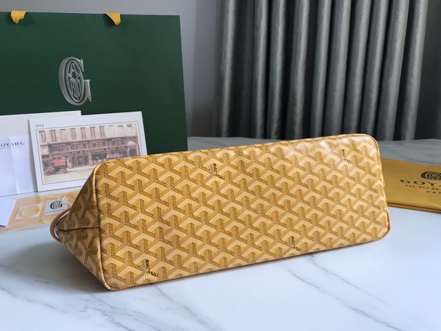 Goyard original canvas chien gris pet carrier bag GY0037 yellow